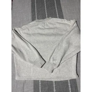 Old Navy Womens Gray Mock Neck Long Sleeve Pocket Sweatshirt Size S thumbnail 4