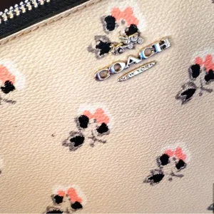 Coach Canvas Crossbody Bag With Floral Print thumbnail 3