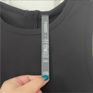 Vuori Topspin Tennis Dress NWOT Black S Sold Out thumbnail 12