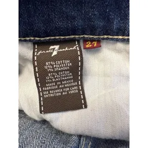 7 For All Mankind Women's Bootcut Jeans Size 27 thumbnail 6