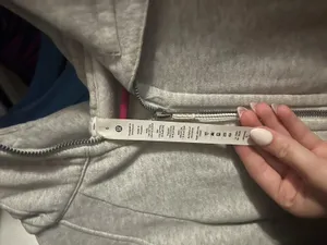 Lululemon scuba full zip heathered grey jacket  thumbnail 4