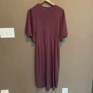 Lulus Dulcet Surplice Midi Dress Purple Size‎ Small thumbnail 7
