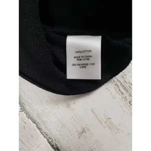 NWT Juicy by Juicy Couture Black Silver Graphic Sweatshirt Women's Size XS thumbnail 10