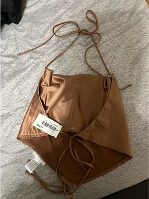 Crop top Brown thumbnail 2