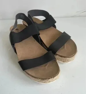 NWT Women's‎ Big Buddha Black Sandals Size 11 Gladiator thumbnail 1