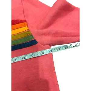 Aviator Nation Petal Pink Serape 6 Stripe Hoodie And Sweatpants Set Tracksuit thumbnail 6