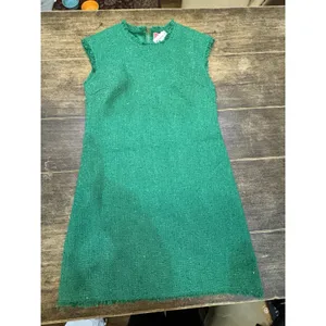 Kate Spade New York sequin tweed shift dress‎ in Plaza green Size 10 thumbnail 3