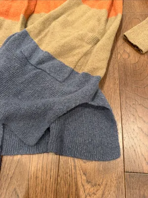 Madewell Colorblock Open-Front Cardigan - Size Small - C1-605 thumbnail 7