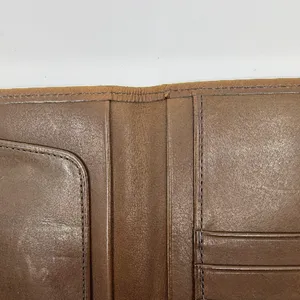 Coach Billfold Brown Leather Wallet thumbnail 8