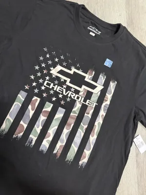 Chevrolet logo tee shirt Black Size L thumbnail 3