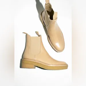Loeffler Randall Raquel Khaki Crepe‎ Sole Chelsea Boot Womens Size 5.5 thumbnail 2