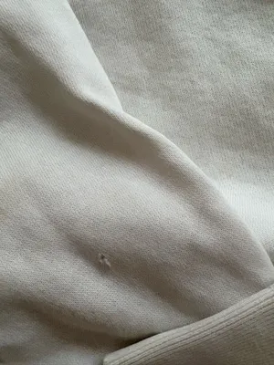 Aeropostale white hoodie size small so cute and comfy just trying to declutter There are 2 small holes on each arm as pictured thumbnail 6
