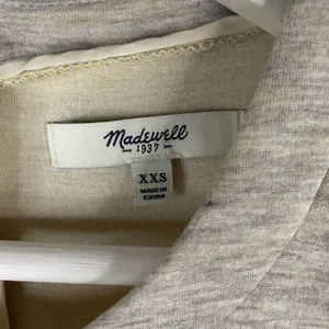 Madewell Size XXS Dress The Anytime Scuba Sleeveless Heather Gray Casual Women’s thumbnail 3