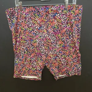 H&M Ditsy Floral Multicolored Bike Shorts Women’s Summer Spring thumbnail 5