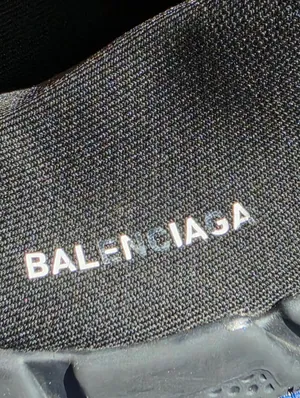 Balenciaga speed trainer 7.5 Black thumbnail 5