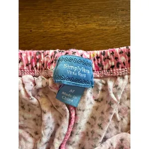 Vera Wang Simply Vera 2pc pajama set sz M thumbnail 6