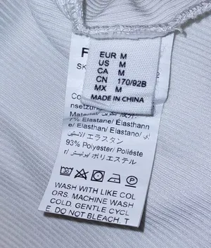 Halter Top (#0973) White Size M thumbnail 4