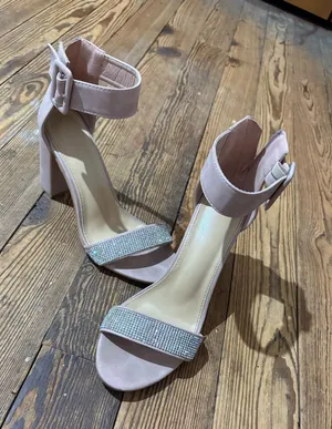 Nicole Miller Blush Pink Heels thumbnail 1