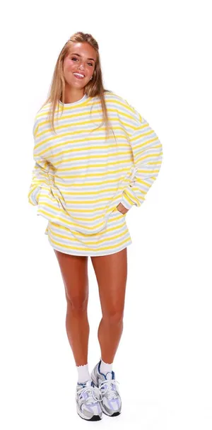 Cocolilys striped set Yellow Size M thumbnail 1