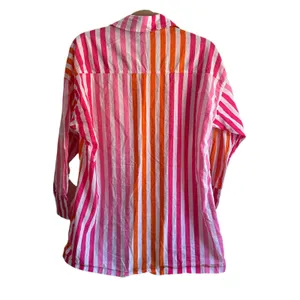 BEACH RIOT Alexa Top Sunset Stripe Button Down Small/Medium‎ thumbnail 5