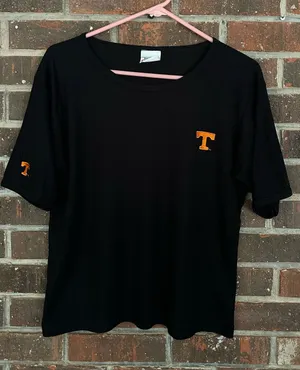 Vintage Black Ribbed Women’s Tennessee Volunteers Top thumbnail 1