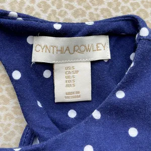 Cynthia Rowley Swing Dress with peek a boo back thumbnail 3