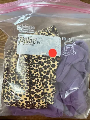 Shein animal print blouse that ties in the back thumbnail 5