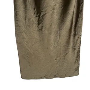 Ripe Lexie Gold Satin Slip Pull On Midi Skirt Maternity Size Large thumbnail 8