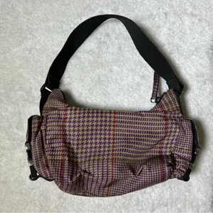 Lauren Ralph Lauren Y2K Houndstooth Shoulder Bag thumbnail 2
