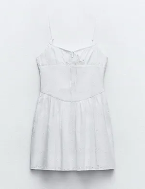 ZARA Embroidered Dress thumbnail 6