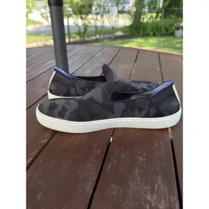 Rothy’s Women The Original Slip On Sneaker Blue Camo Knit Comfort Casual Size 10 thumbnail 5
