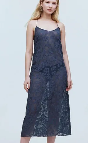 Madewell NWT MIDI Floral Cover Up Dress thumbnail 1