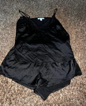 She & Sky Satin Sleep set thumbnail 2