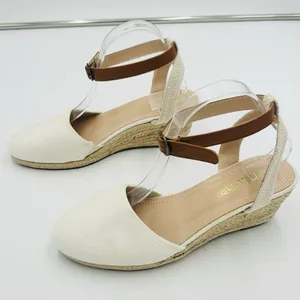 Dream Paris Women's Closed Toe Size 8.5 Ankle Strap Espadrilles Wedge Sandals thumbnail 4