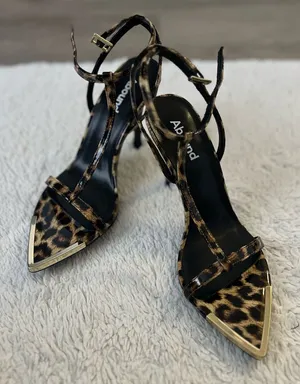 Abound Women's Animal Print Strappy Heels thumbnail 1
