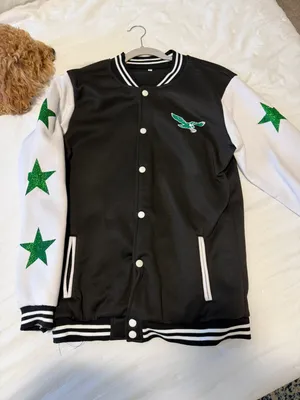 Custom Eagles Jacket Size L thumbnail 1