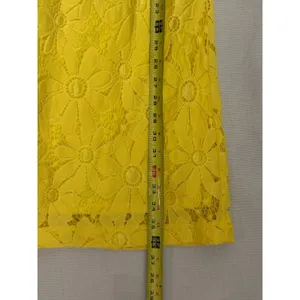Pappagallo Yellow Lace Summer Dress size 6 thumbnail 4