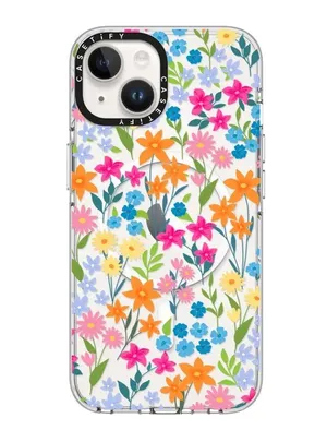 CASETiFY iPhone 14 Case Bright Spring Flowers thumbnail 1