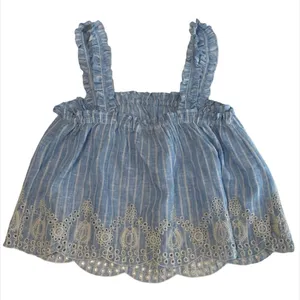 ✨ ZARA STRIPED RUFFLED TOP✨ thumbnail 10