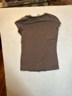 Disney Women's Vintage Mickey Mouse Floral Silhouette T-Shirt Brown thumbnail 4