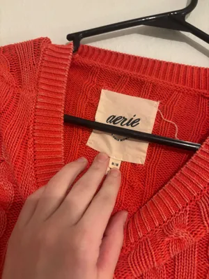 Aerie Cropped Sweater Women’s Medium thumbnail 3
