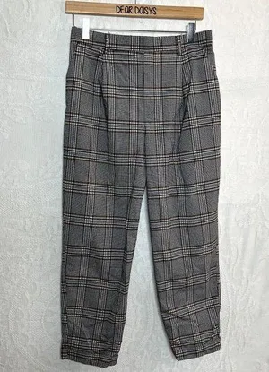 Forever 21 Plaid High Waisted Pants thumbnail 1