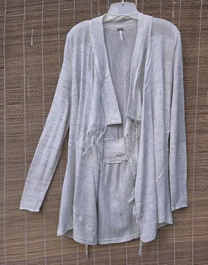 Free People Fringe Cardigan Large thumbnail 1