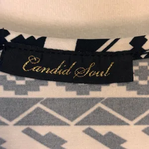 Candid‎ Soul Sleeveless Top Womens M Geometric Tribal Boho Office Southwestern thumbnail 4