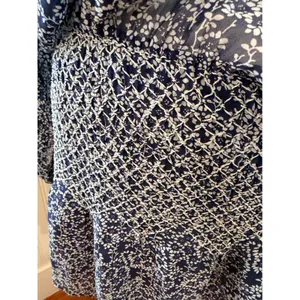 Ulla Johnson Samira Dress Silk Floral Drop Waist Mini Dress Bleu Blue Size 10 thumbnail 14