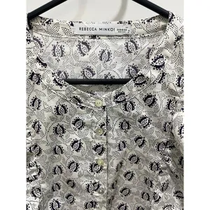 Rebecca Minkoff Women's Lauri Top Sleeveless Ruffle Blouse Sz M thumbnail 3