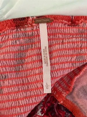 Free People La Bamba Babydoll Top in Hawaiian Sunset Combo thumbnail 4