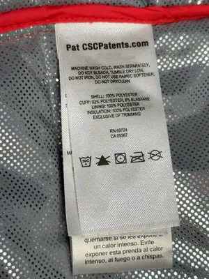 Columbia Women’s S Red Omni-Heat Long Puffer Coat Full Zip thumbnail 9