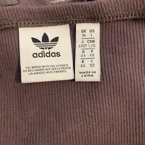 Adidas Brown Crop Tank Top Bra Women Large Athleisure Gym Activewear thumbnail 9