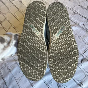 L.L. Bean Women's Higgins Beach 4-Eye Slip-Ons Fabric Shoes Sneakers 8.5 thumbnail 6